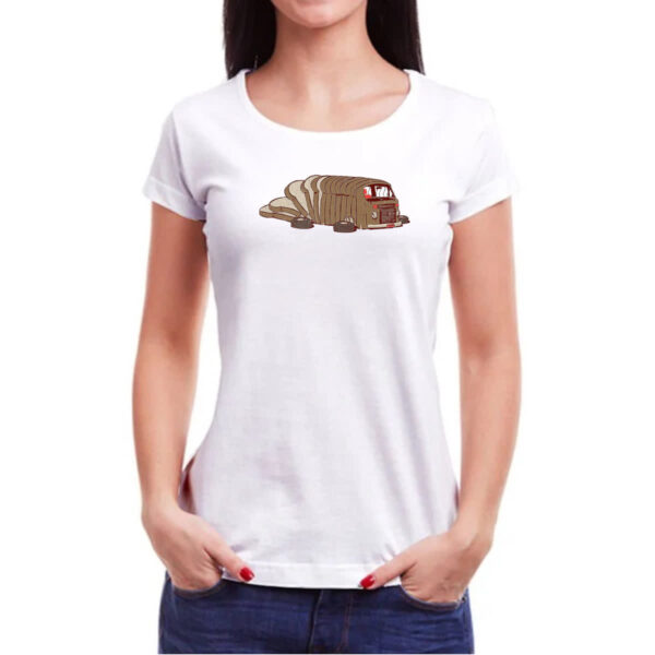 Camiseta Baby Look Kombi de forma - Imagem 3