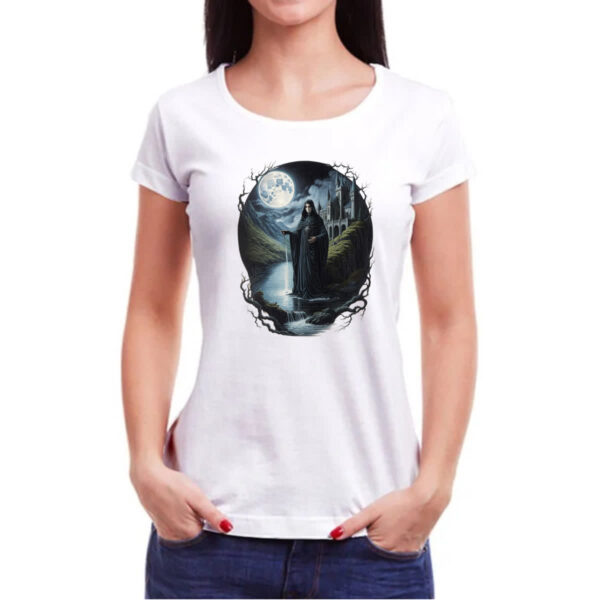 Camiseta Baby Look Halloween Banshee - Imagem 3