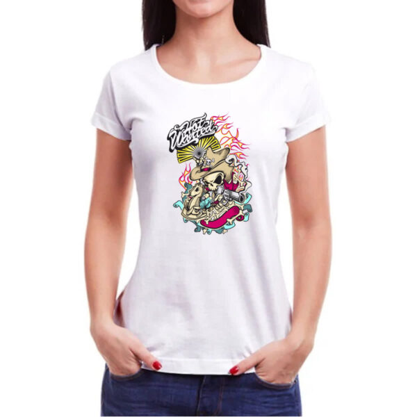 Camiseta Baby Look Hot wasted - Imagem 3