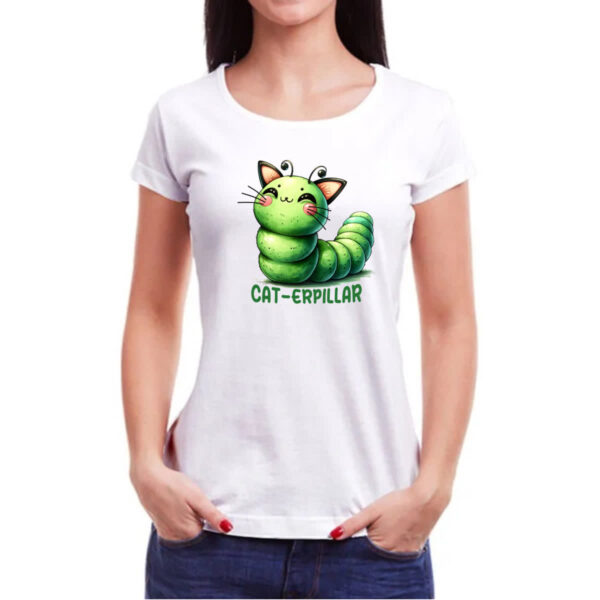 Camiseta Baby Look Cat-Erpillar - Imagem 3