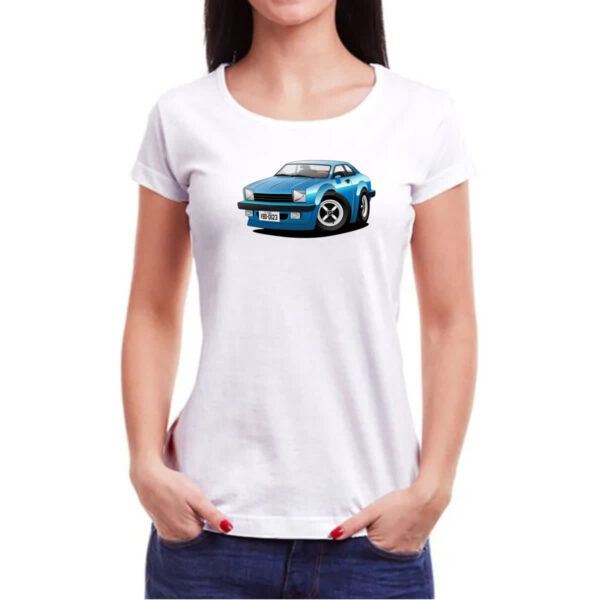 Camiseta Baby Look Chevette Bi-Albero 1979 - Imagem 3