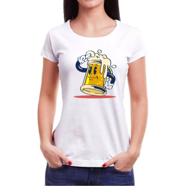 Camiseta Baby Look Chopp em continencia - Imagem 3