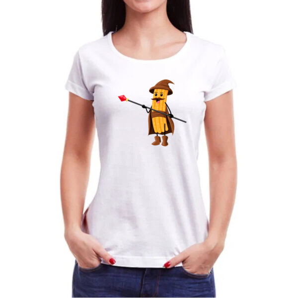 Camiseta Baby Look Churros cavaleiro - Imagem 3