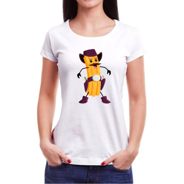 Camiseta Baby Look Churros cowboy - Imagem 3