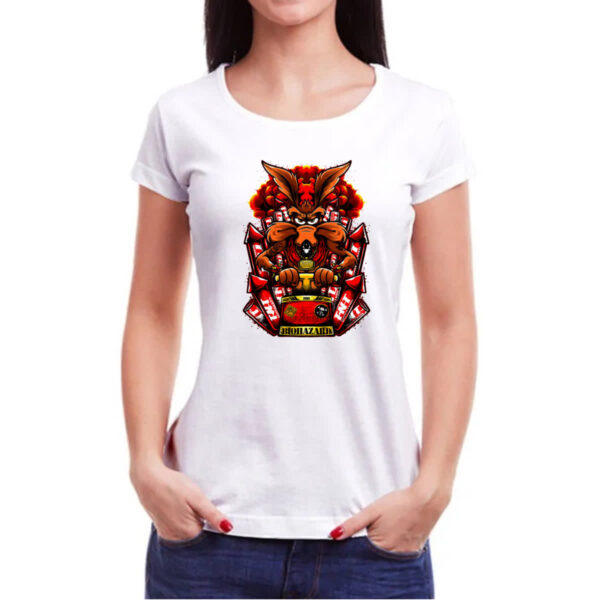 Camiseta Baby Look Coyote Biohazard - Imagem 3
