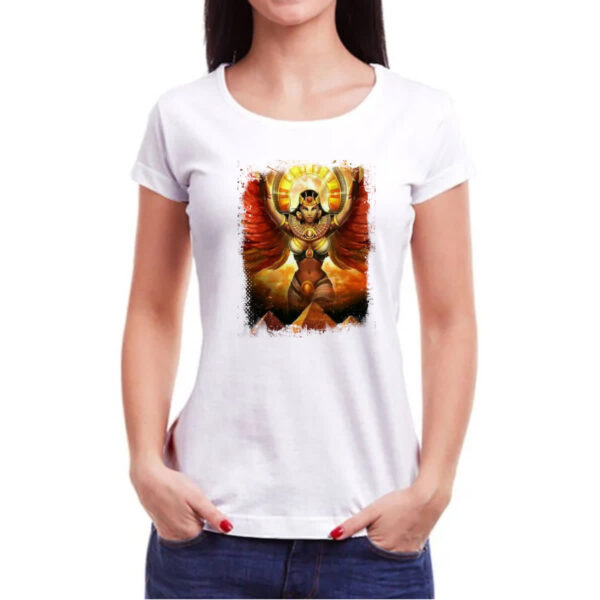 Camiseta Baby Look Deusa Isis Sobre o Egito - Imagem 3