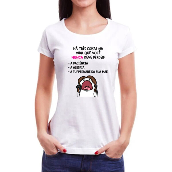 Camiseta Baby Look Dia das maes tupperware - Imagem 3