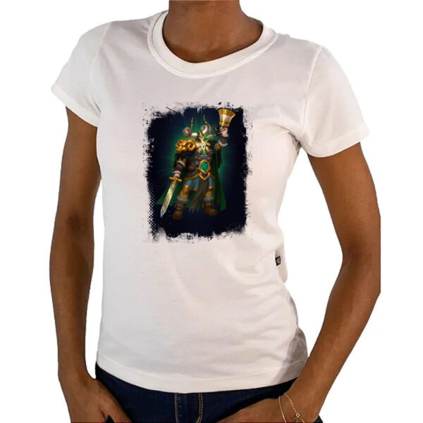 Camiseta Baby Look Empires and Puzzles Heroi Heimdall - Imagem 4