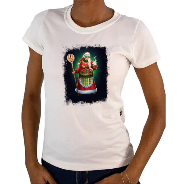 Camiseta Baby Look Empires and Puzzles Heroi Mae do Norte Traje - Imagem 4