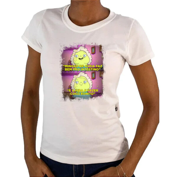 Camiseta Baby Look Juju mingau de aveia - Image 4