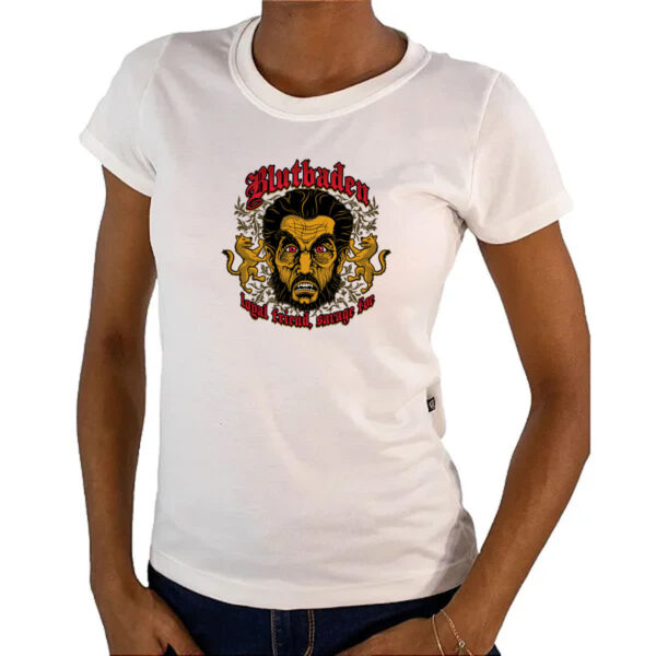 Camiseta Baby Look Grimm Blutbaden Savage Foe - Imagem 4