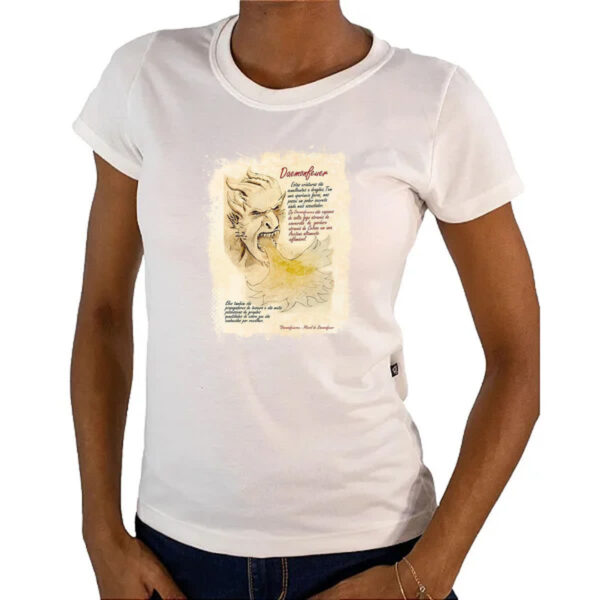 Camiseta Baby Look Grimm Livro Daemonfewer - Imagem 4