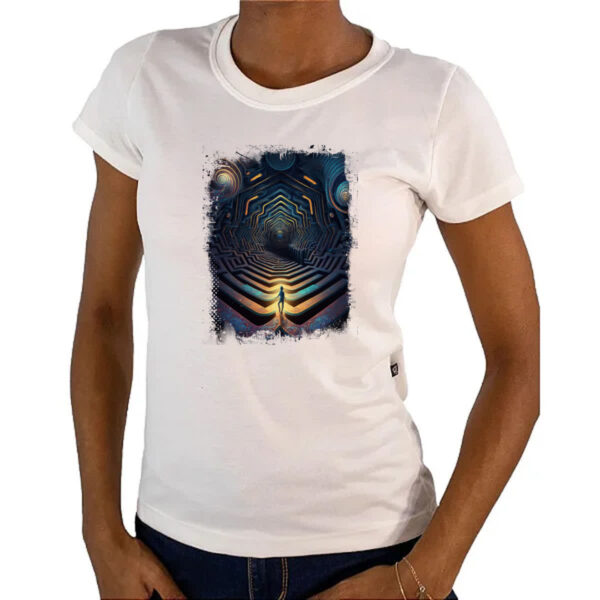 Camiseta Baby Look Labirinto dos sonhos 4 - Imagem 4