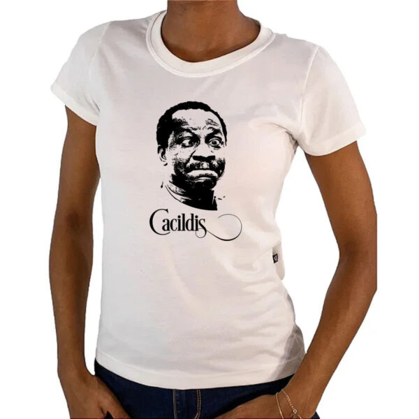 Camiseta Baby Look Mussum cacildis - Imagem 4