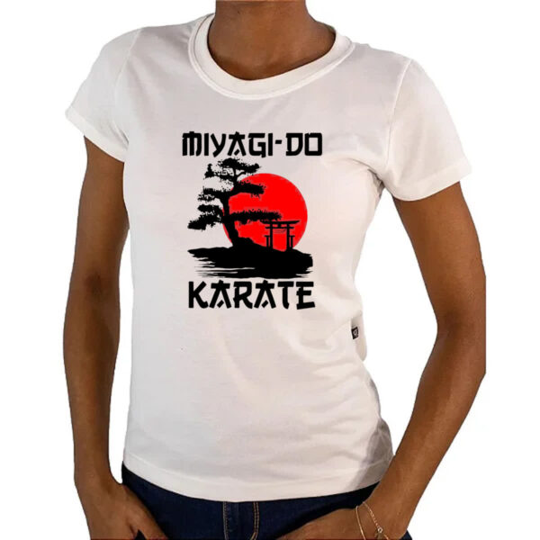 Camiseta Baby Look Myagi-do Karate - Imagem 4