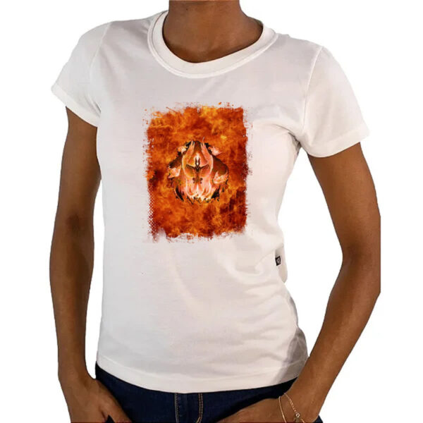 Camiseta Baby Look Mitologia Fenix 06 - Imagem 4