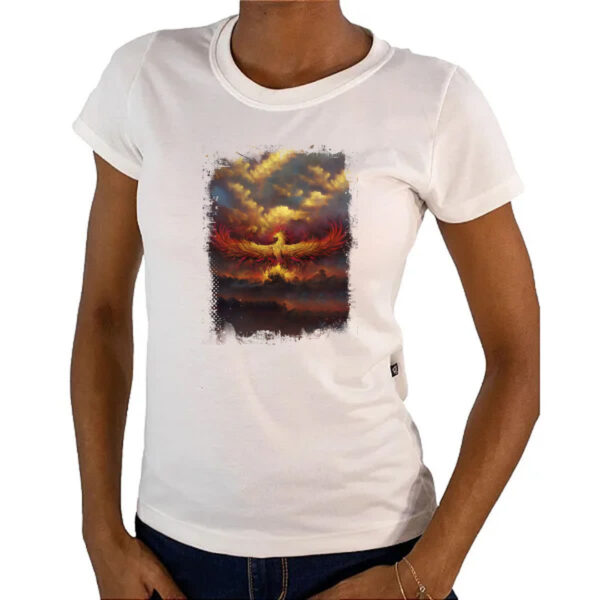 Camiseta Baby Look Mitologia Fenix 08 - Imagem 4