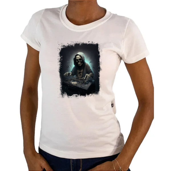 Camiseta Baby Look Morte Sound DJ 7 - Imagem 4