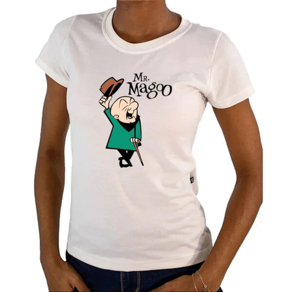Camiseta Baby Look Mr Magoo - Imagem 4