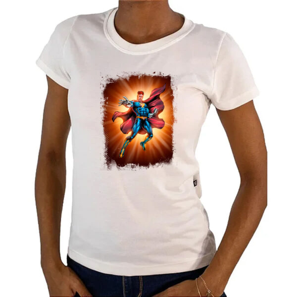 Camiseta Baby Look Nostalgia Capitao 7 - Imagem 4