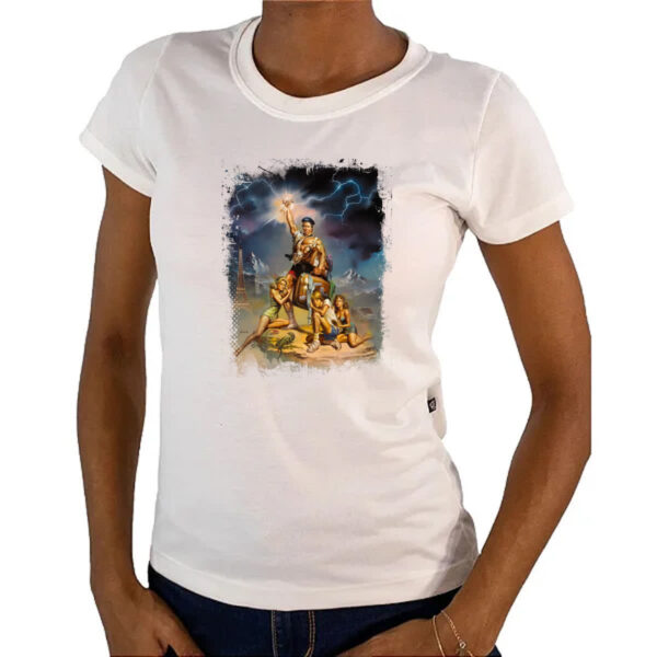 Camiseta Baby Look Nostalgia Ferias Frustadas - Imagem 4