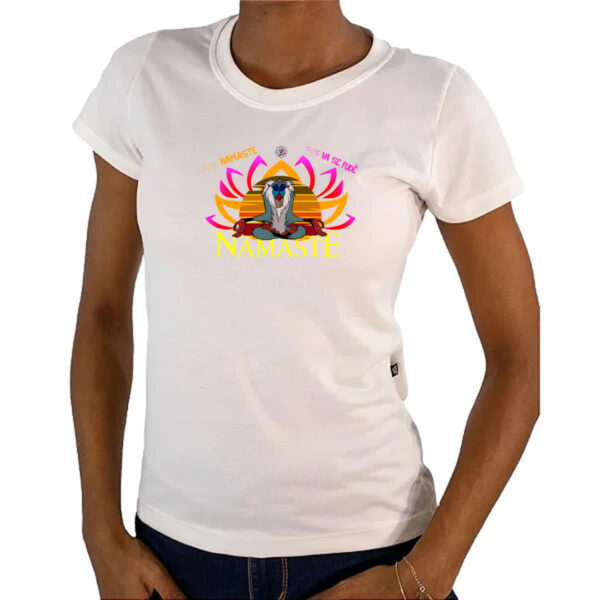 Camiseta Baby Look Namaster 50 va se f 50 - Imagem 4