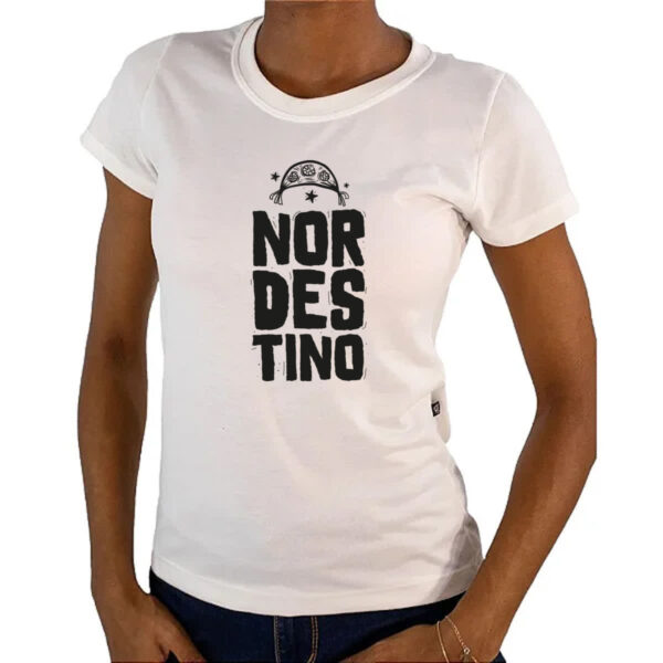 Camiseta Baby Look Nordestino - Imagem 4