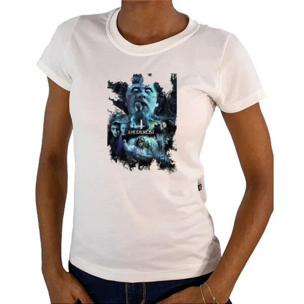 Camiseta Baby Look O exorcista - Image 4