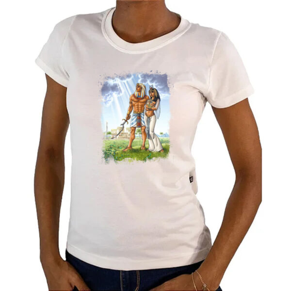 Camiseta Baby Look Osiris e Isis - Imagem 4