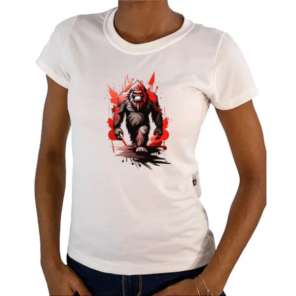 Camiseta Baby Look Pe grande splash art - Imagem 4
