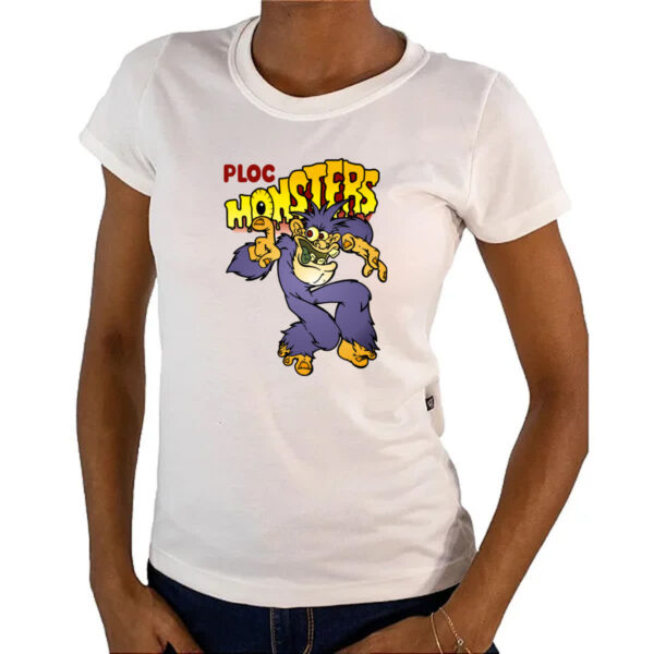 Camiseta Baby Look Ploc Monsters Nostalgia 1 - Imagem 4