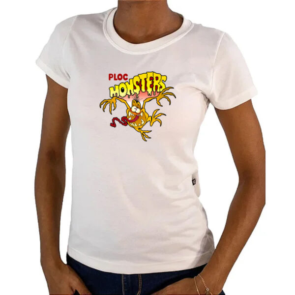 Camiseta Baby Look Ploc Monsters Nostalgia 2 - Imagem 4