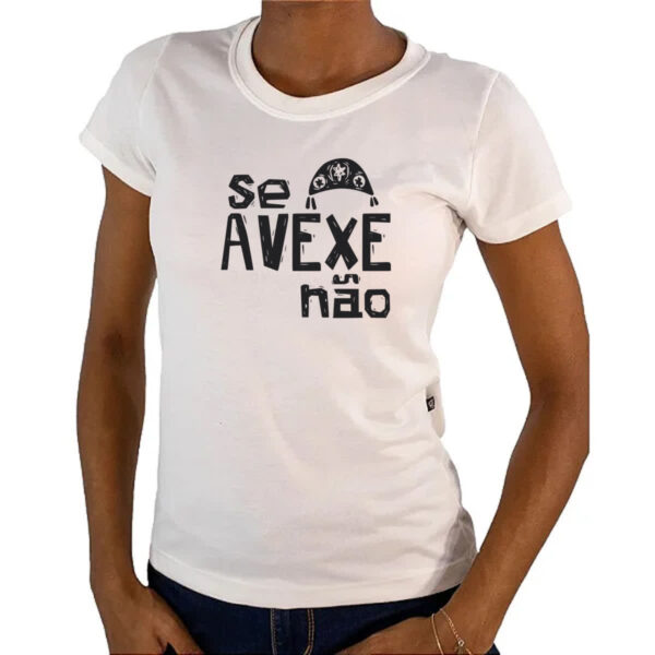 Camiseta Baby Look Se avexe nao - Imagem 4