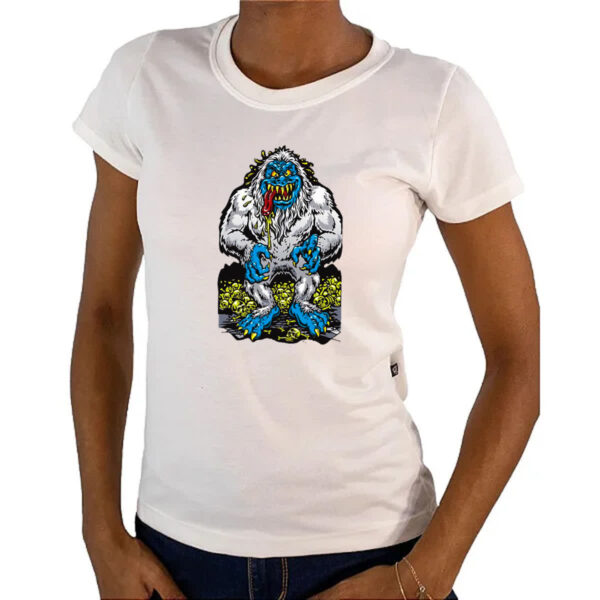 Camiseta Baby Look Snow Yeti - Imagem 4