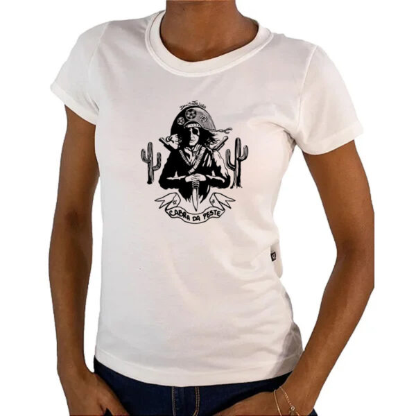 Camiseta Baby Look Cabra da peste - Imagem 4
