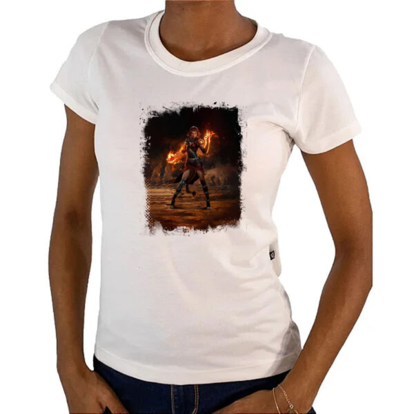 Camiseta Baby Look Chandra - Catalisadora da chama - Imagem 4