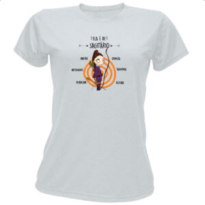 Camiseta Baby Look Ela e de Sagitario