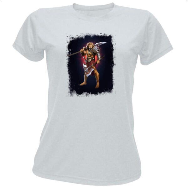 Camiseta Baby Look Empires and Puzzles Heroi Aruna
