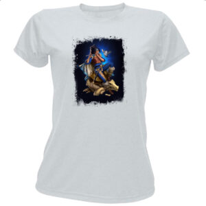 Camiseta Baby Look Empires and Puzzles Heroi Dawn
