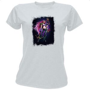 Camiseta Baby Look Empires and Puzzles Heroi Domitia
