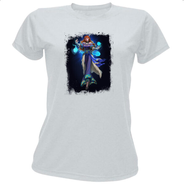 Camiseta Baby Look Empires and Puzzles Heroi Esme