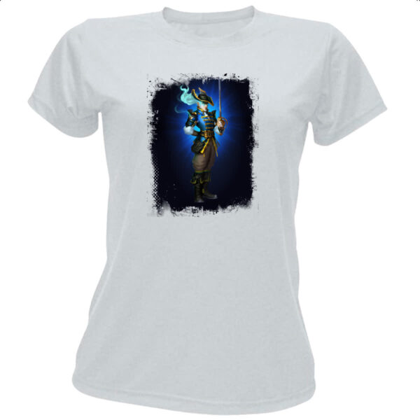 Camiseta Baby Look Empires and Puzzles Heroi Finley