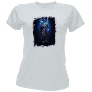 Camiseta Baby Look Empires and Puzzles Heroi Finley Traje