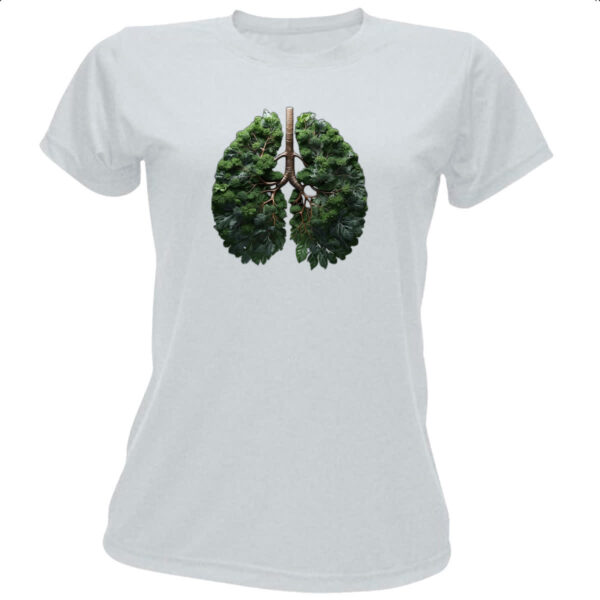 Camiseta Baby Look Amazonia pulmao do mundo