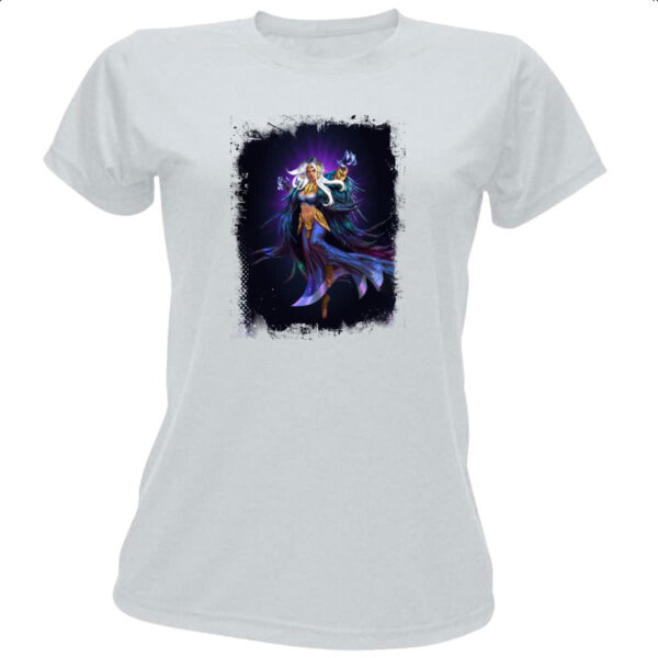Camiseta Baby Look Empires and Puzzles Heroi Freya