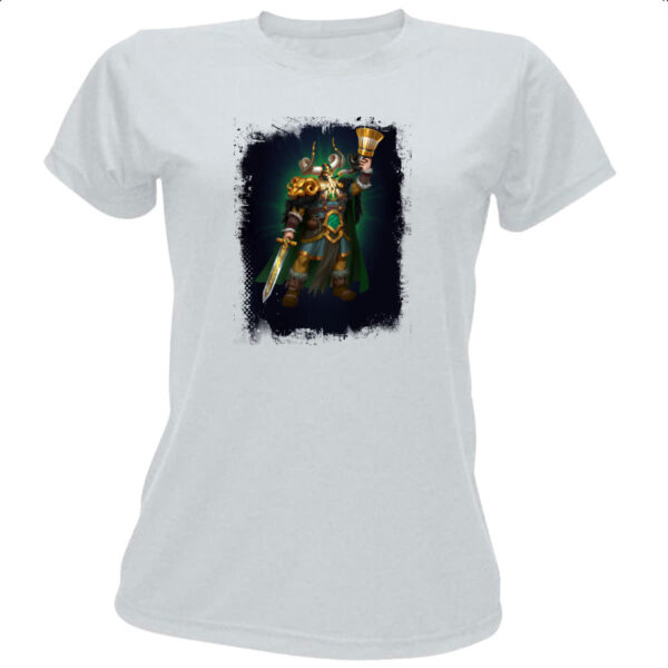 Camiseta Baby Look Empires and Puzzles Heroi Heimdall