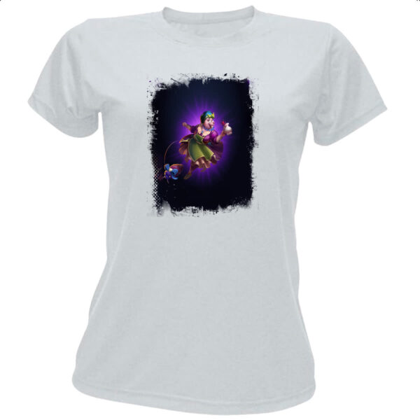 Camiseta Baby Look Empires and Puzzles Heroi Hulda