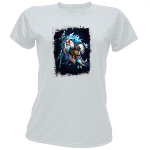 Camiseta Baby Look Empires and Puzzles Heroi Krampus