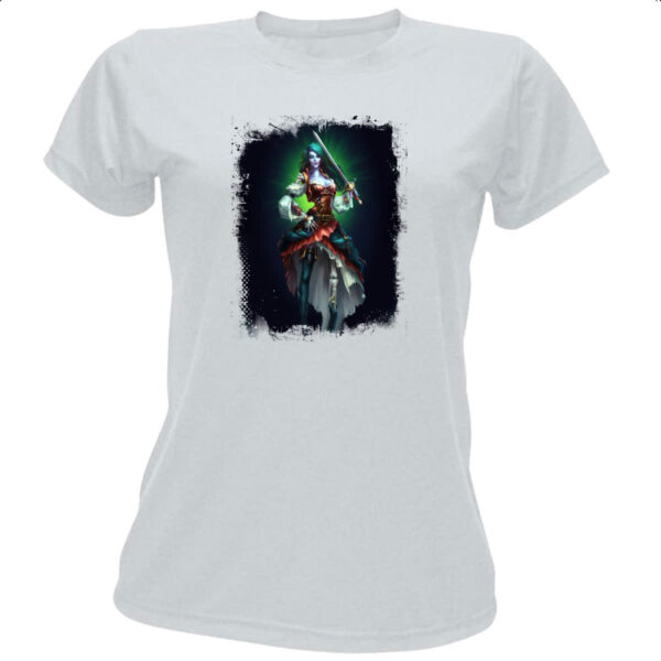 Camiseta Baby Look Empires and Puzzles Heroi Lady Locke