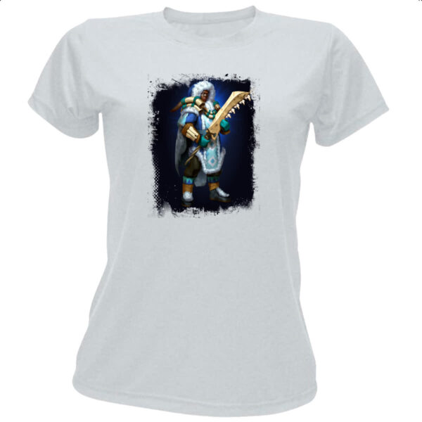Camiseta Baby Look Empires and Puzzles Heroi Miki